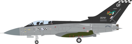 Aviation 72 1/72nd scale AV7251002 Panavia Tornado F3 ZG797 43 Sqn. RAF Leuchars Fighting Cocks
