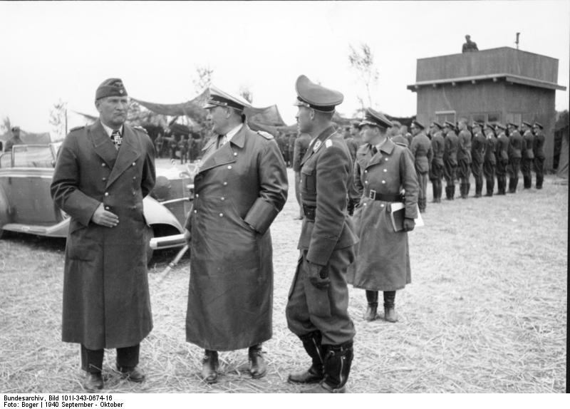 Bruno Loerzer, Hermann Göring,and Adolf Galland