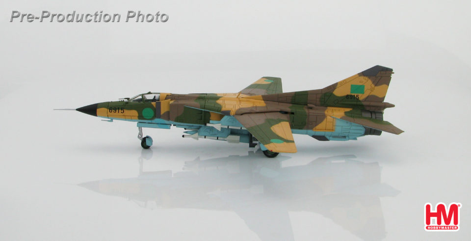HA5302 Hobbymaster MIG-23MS 6915, Libyan Air Force 1980s