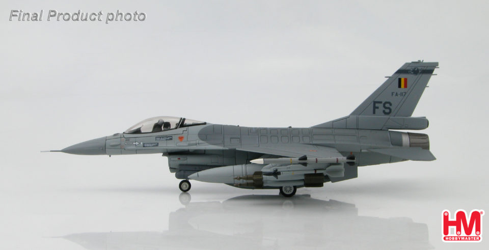 HA3853 Lockheed F-16AM FA-117, Belgian Air Force, 2008