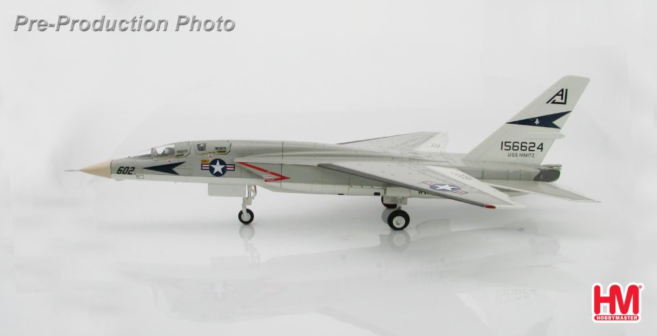HA4705 Hobbymaster RA-5C Vigilante AJ602/156624 LCDR Joe Gerber and LT Jomo Thomas, RVAH-6, USS Nimitz, 1978