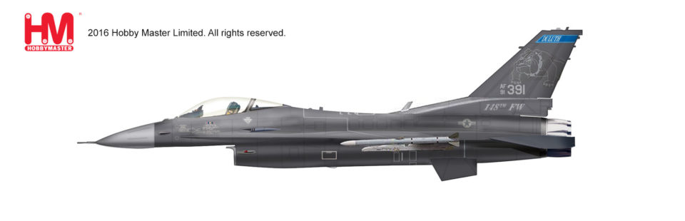 HA3842 Hobbymaster Lockheed F-16C Block 50 91-0391, 148th FW, Minnesota ANG, Kandahar Air Field, Afghanistan, Sept 2012