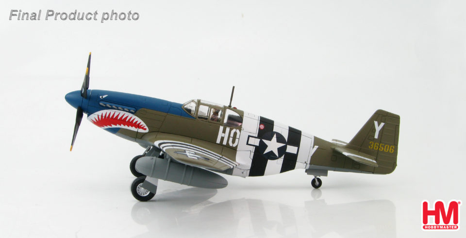 HA8504 Hobbymaster P-51B Mustang 43-6506 “Blue Nose Bastards of Bodney” 487th FS, 352nd FG, 8th Air Force, WWII