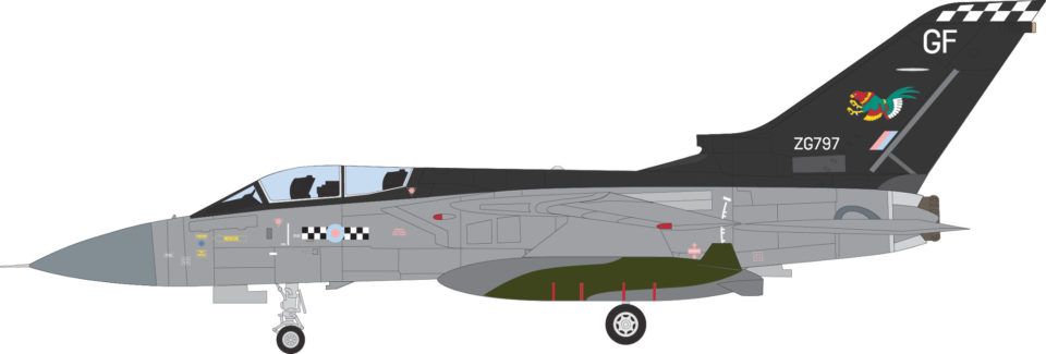 AV7251002 Aviation 72 Panavia Tornado F3 ZG797 43 Sqn. RAF Leuchars Fighting Cocks