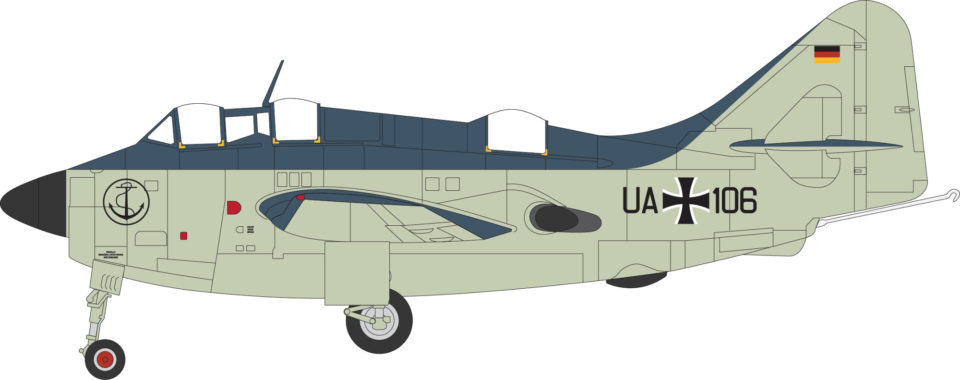 AV7252002 Aviation 72 Fairey Gannet A54 German Navy Preserved Berlin-Gatow Germany