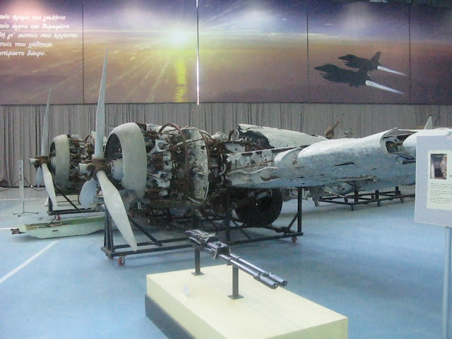 A salvaged Bristol Blenheim Mk IV F Hellenic Air Force Museum