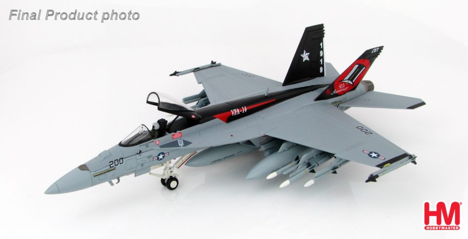 HA5101 Hobbymaster F/A-18E Super Hornet 166434, VFA-14 Tophatters 90th Anniversary, March 2009