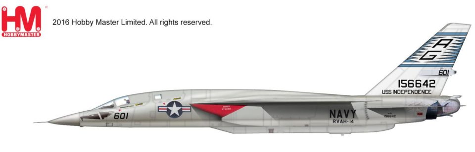 HA4704 Hobbymaster RA-5C Vigilante 156642, USS Independence, 1970s  