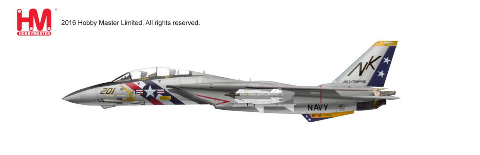 HA5210 Hobbymaster Grumman F-14A Tomcat Block 85 159625, VF-2 Bounty Hunters, 1976