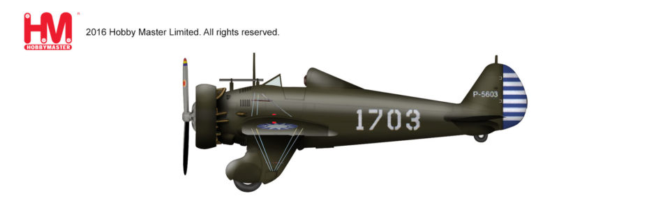 HA7510 Hobbymaster Boeing Model 281 1703, 17th Sqn., Chinese Air Force, Nanking, WWII