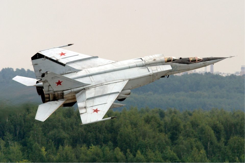 Russian Air Force MiG-25PU two-seat trainer