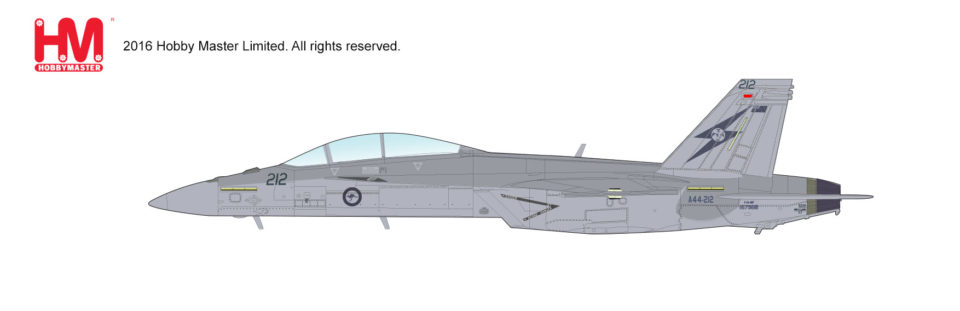 HA5103 Hobbymaster McDonnell Douglas F/A-18F “Super Hornet” A44-212, 1st Sqn., RAAF, Operation Okra