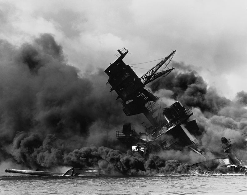 Arizona during the attack