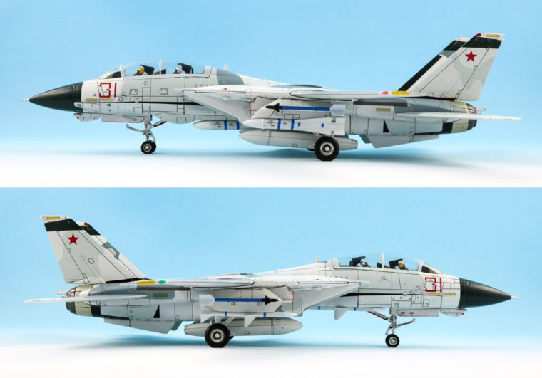 CA72TP01-W Calibre Wings Grumman F-14A Red 31 Tomcatsky (washed)