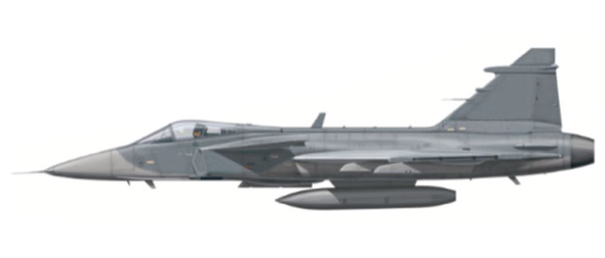 mlcz7211 Modelyletadel Herpa Saab Jas 39 Gripen Basic Scheme