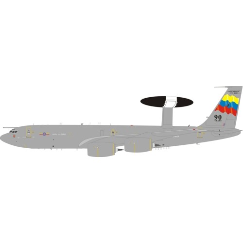 Royal Air Force Boeing E 3d Sentry Aew1 707 300 90 Years 8 Squadron 1915 05 Zh103 1 0 By Inflight 0 Scale Diecast Airliners Ife At Www Diecastairplane Com