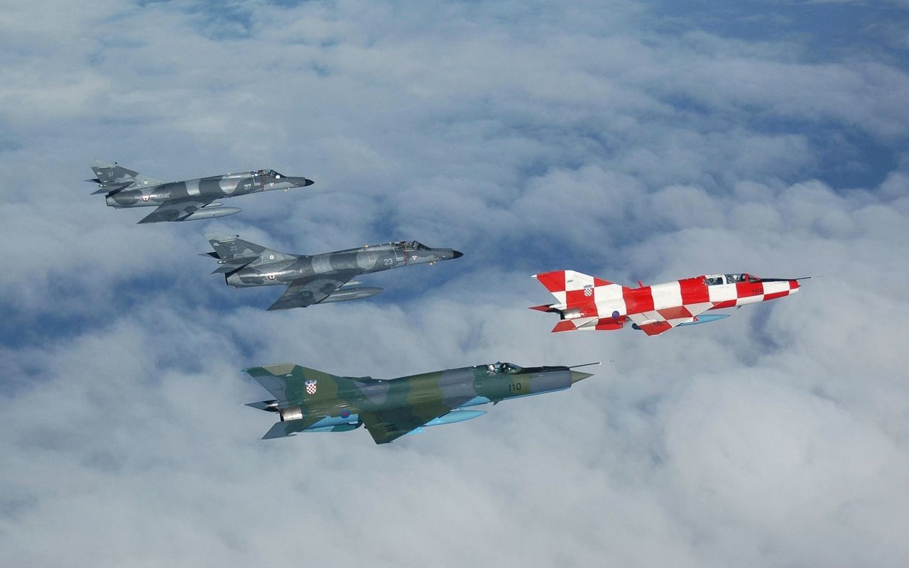 Croatia Air Force Fleet