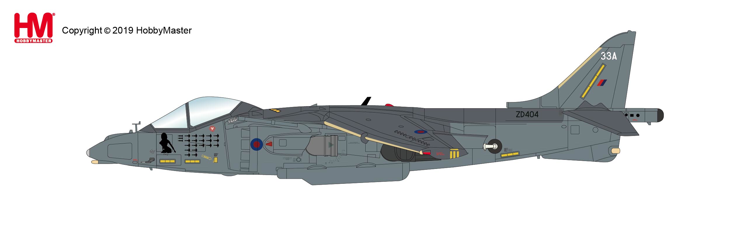 Bae Harrier GR.7 ZD435 RAF, fsll2