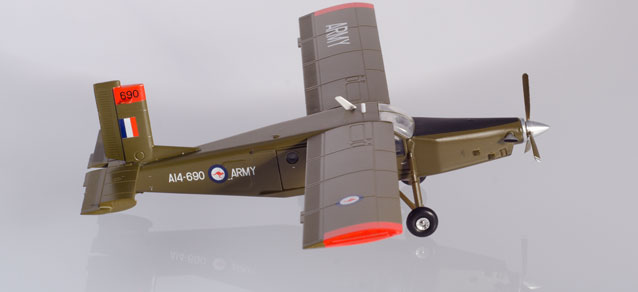 5804 Herpa Royal Australian Army Aviation Corps Pilatus Pc 6 Turbo Porter