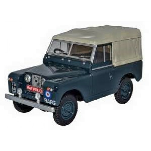 43LR2S007 Oxford 1/43rd scale Land Rover Series II SWB Canvas RAF Police