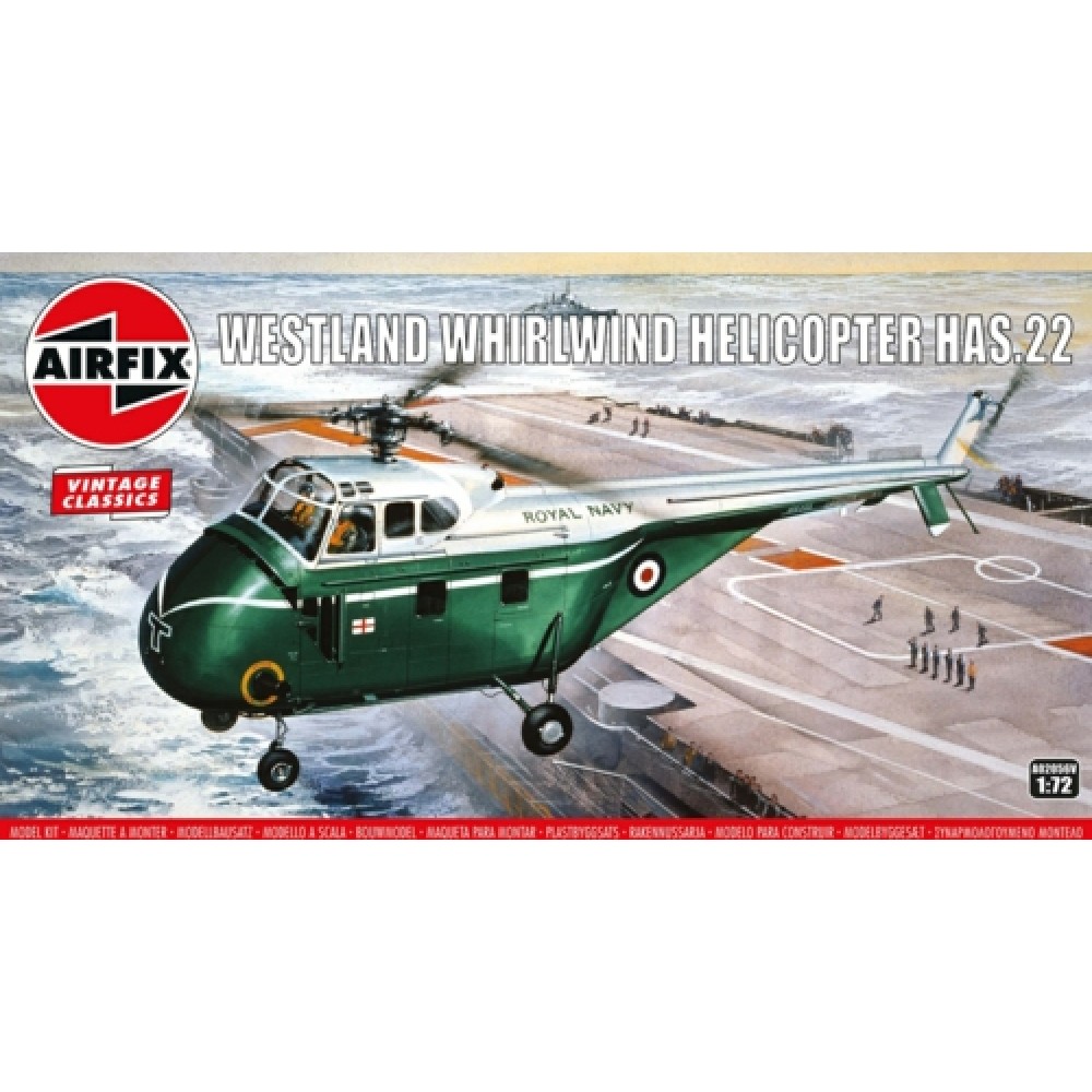 Westland Whirlwind diecast 1:72 helicopter model Amercom HY-24 