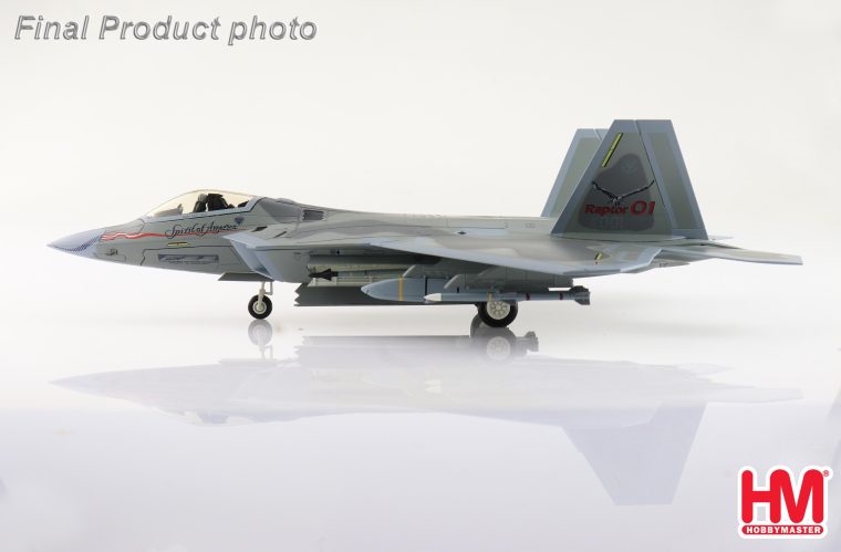HA2811C Hobbymaster Lockheed Martin F-22A Raptor 