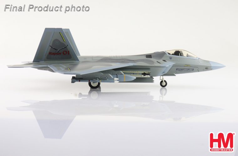 HA2811C Hobbymaster Lockheed Martin F-22A Raptor 