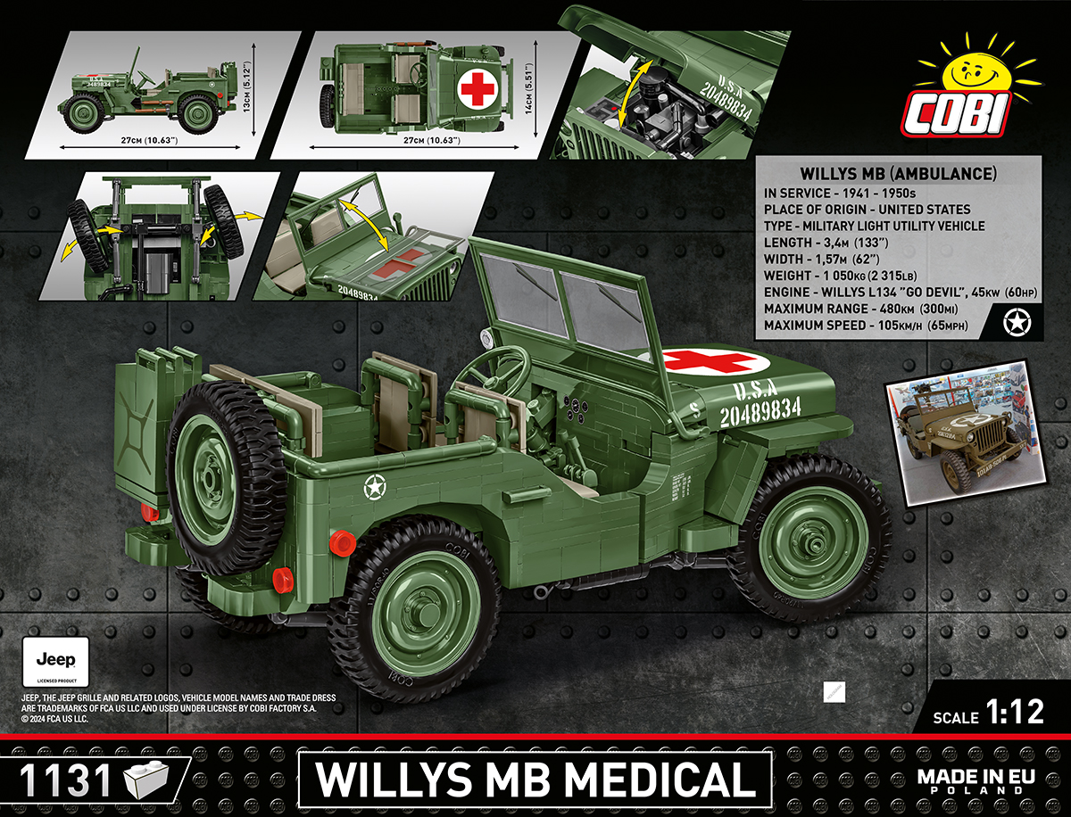 COBI Brick Jeeps Models